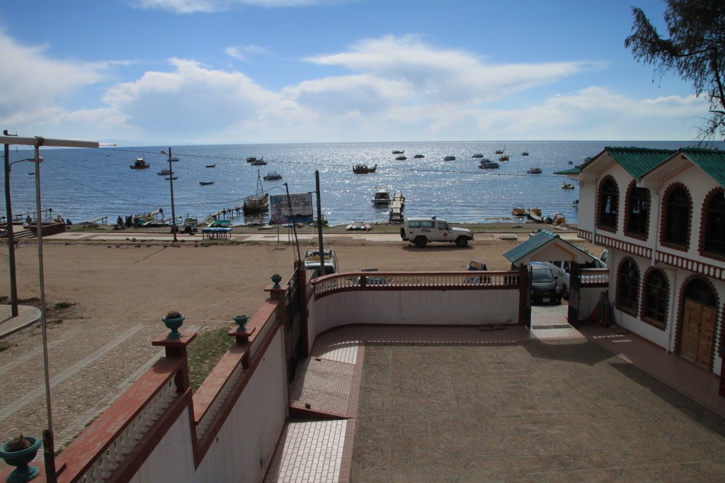 Vue depuis notre chambre...